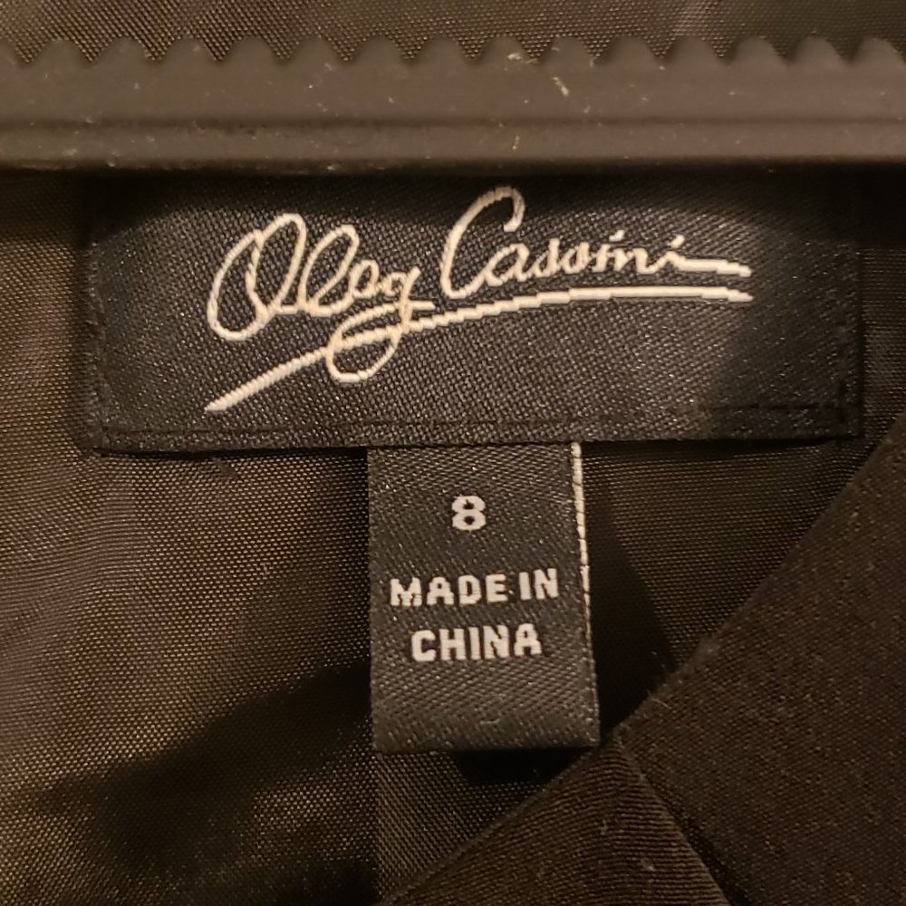 Oleg Cassini Black Shift Dress - Picture 4 of 5